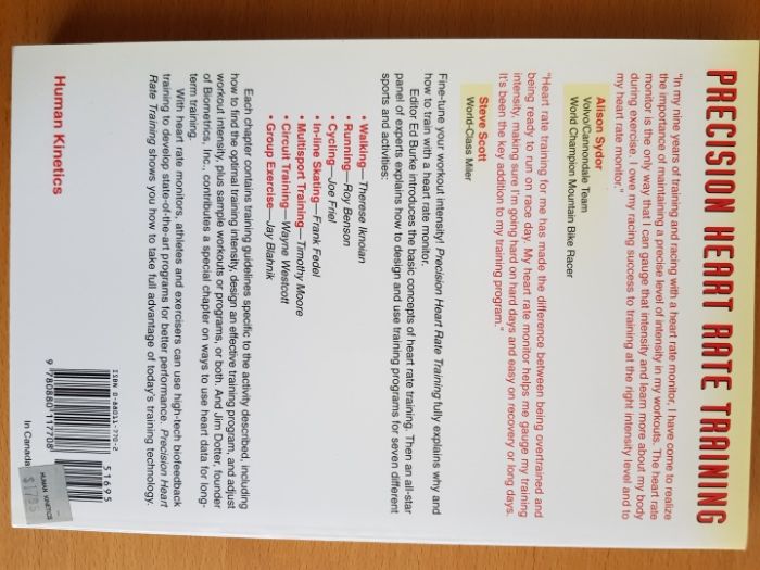 Livro metodologia treino com monitor frequência cardiaca