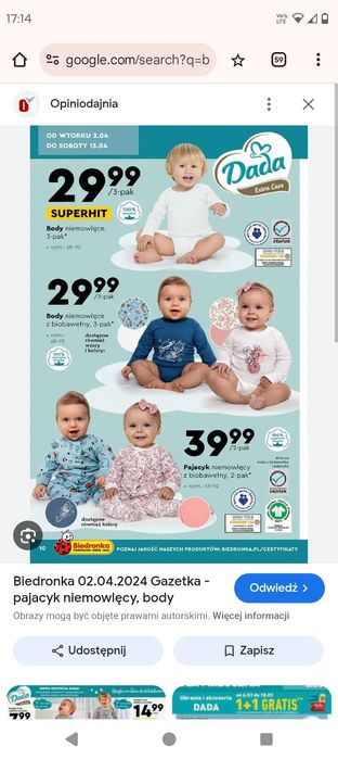 Karton mix bawełniane body, pajacyki niemowlęce 60 sztuk