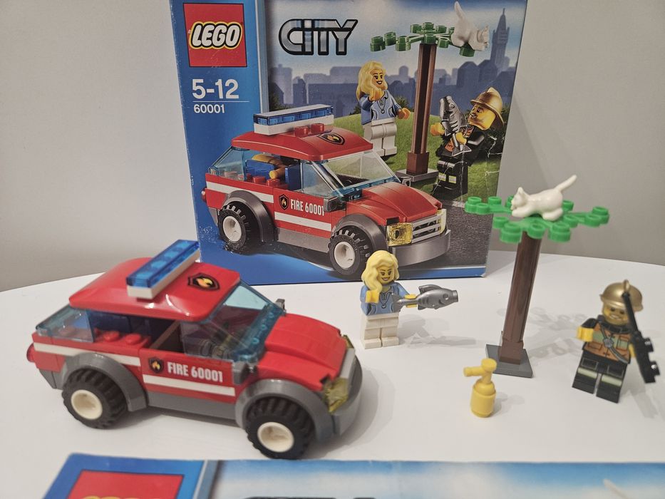 Lego city 60001 samochód komendanta straży pożarnej