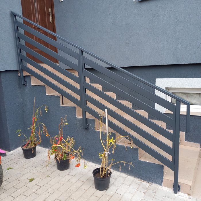 Bramy,balustrady,ogrodzenia ocynkowane malowane proszkowo