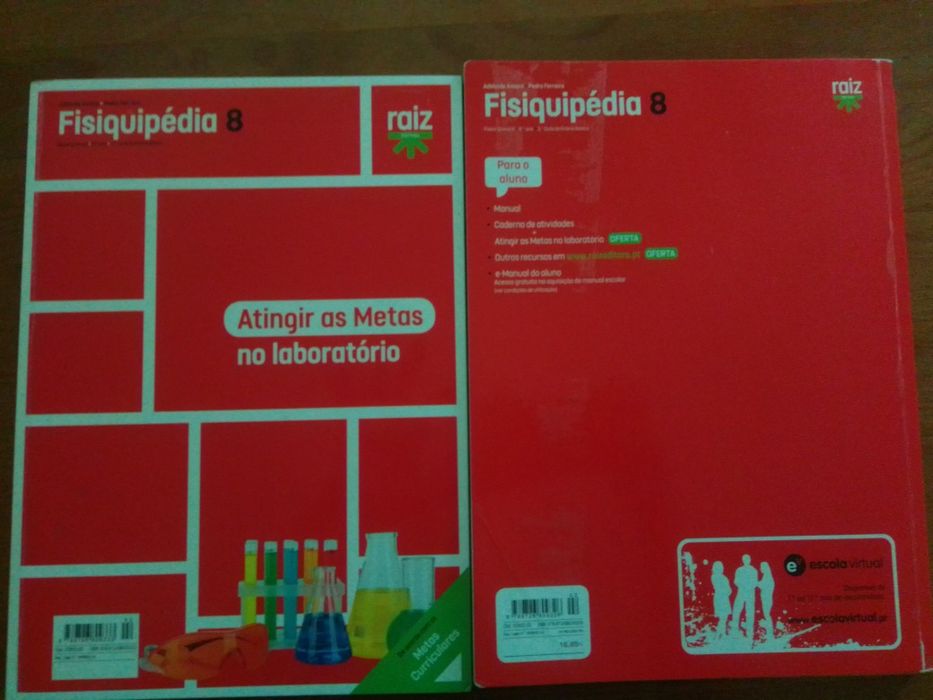 Manual + caderno de atividades, Fisiquipédia 8