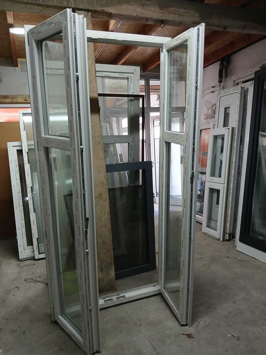 Nowe okno tarasowe TROCAL 110x230 pcv DOWÓZ CAŁY KRAJ