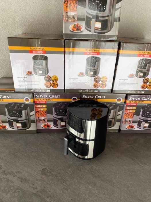фритюрница аерофритюрница 8л 4000w аерогриль