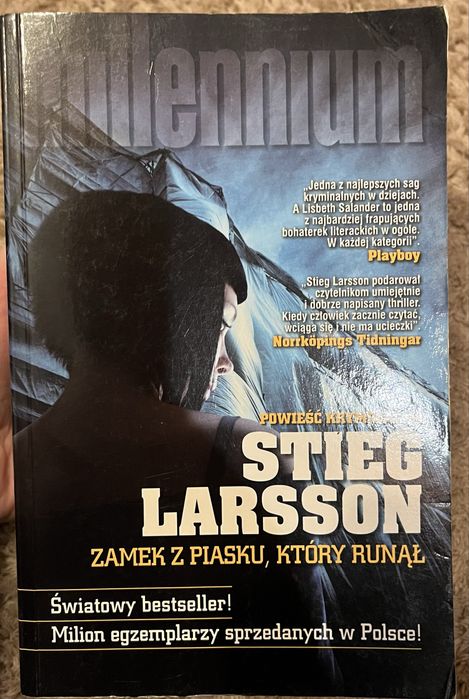 Zamek z piasku który runął Stieg Larrson