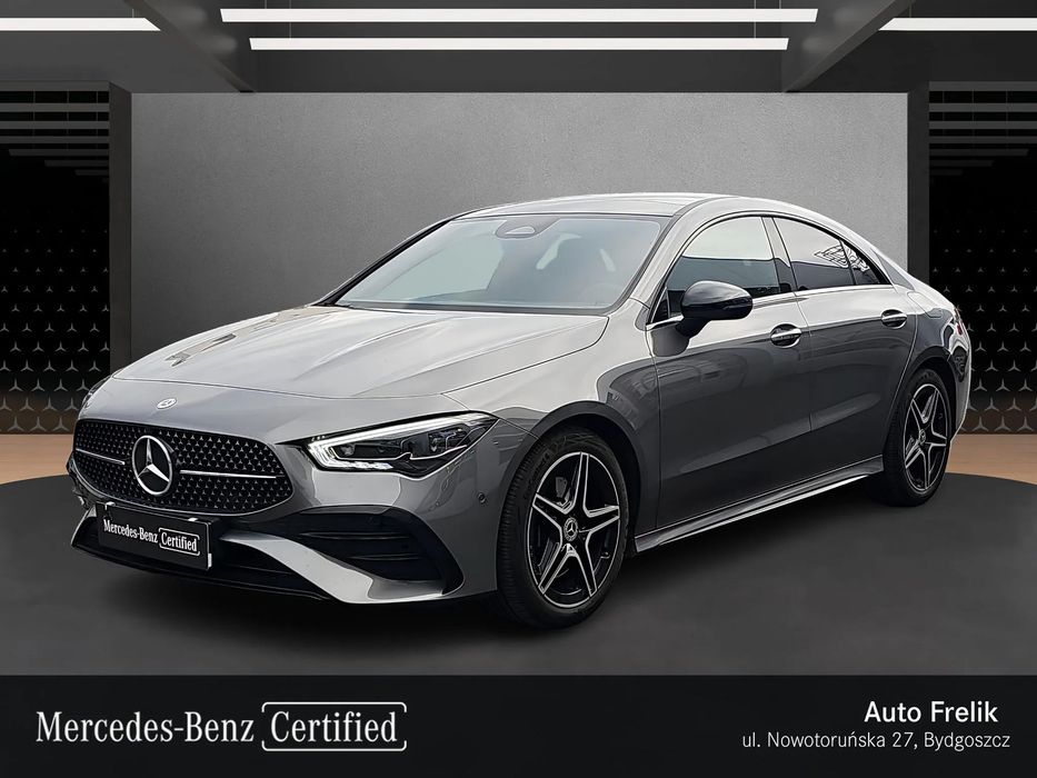 Mercedes-Benz CLA 200 163KM Pakiet AMG Advance Plus MultiBeam LED rej 2025r FV23% ASO MB