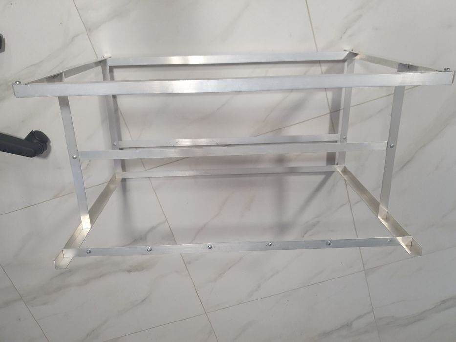 Stelarz  koparki aluminium na 6 kart