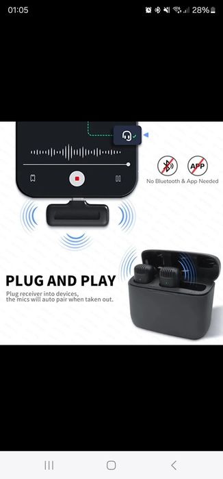 Microfone Wireless425563558312693762