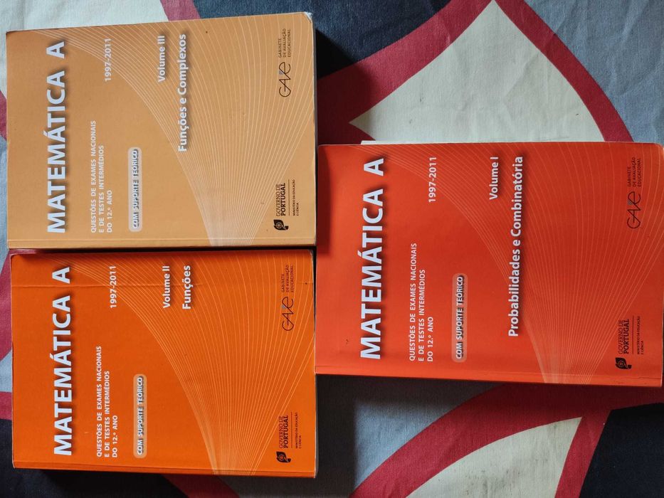 Livros de Preparação Exame de Matemática 12º Ano