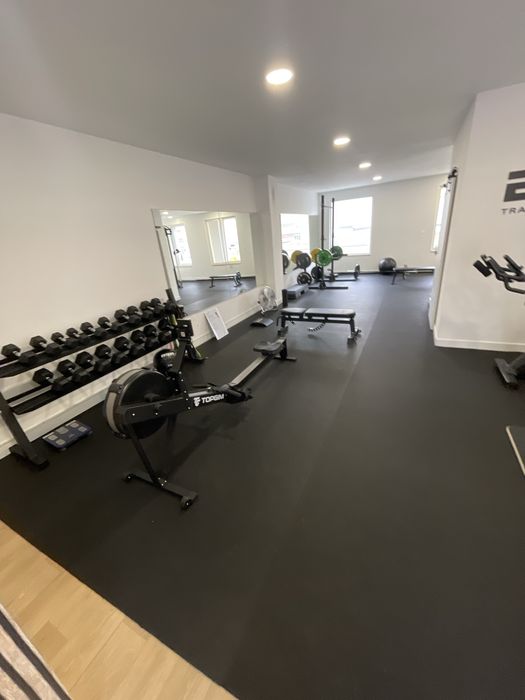 Piso de borracha 6mm Ginasio