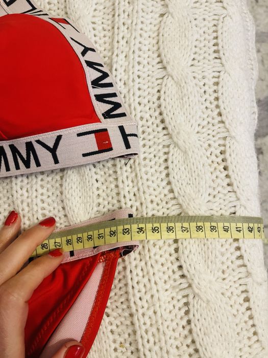 Stroj kąpieliwy bikini tj tommy hilfiger  żółty lub czerwony
