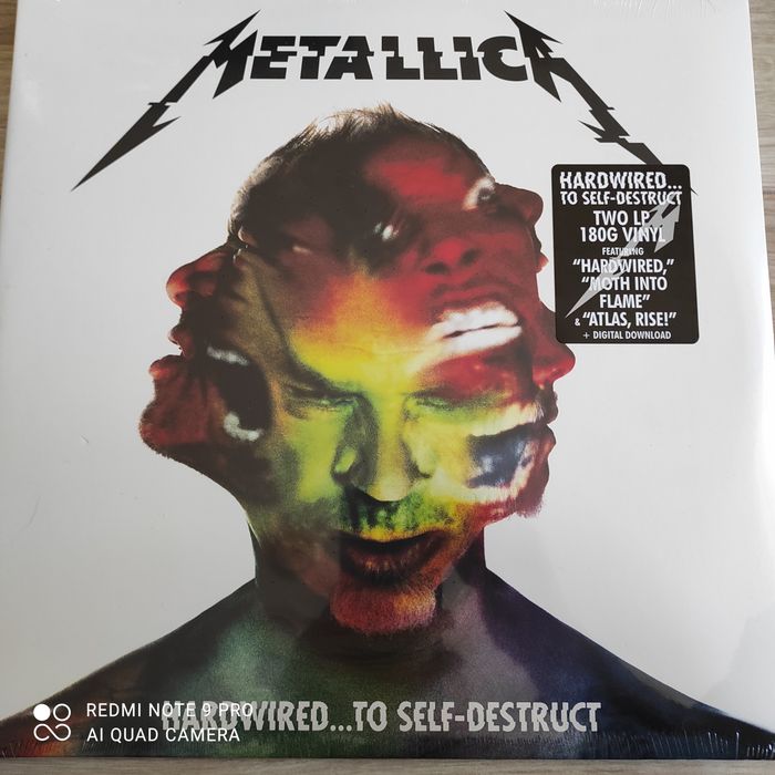 METALLICA Hardwired… To Self Destruct 2LP 2xWINYL