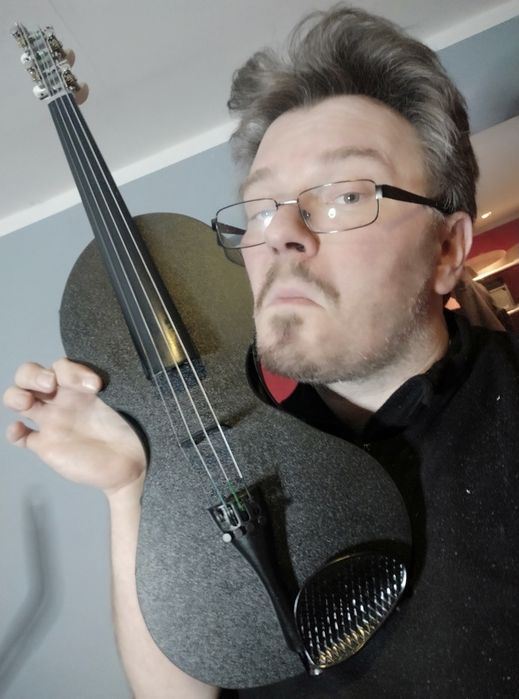 Nowe akustyczne kompozytowe skrzypce Equester Antiviolin lutnicze :)
