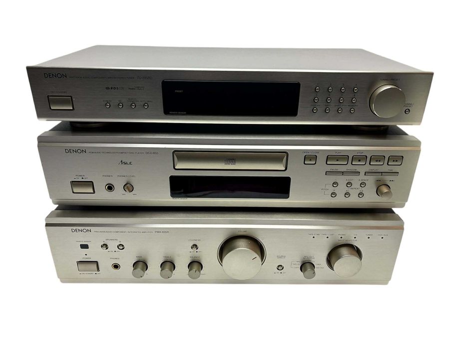 Denon PMA-655R + TU-235RD + DCD-655 – kompletny zestaw stereo