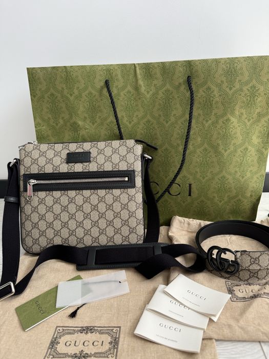 Сумка Gucci Оригінал GG Supreme Messenger Bag