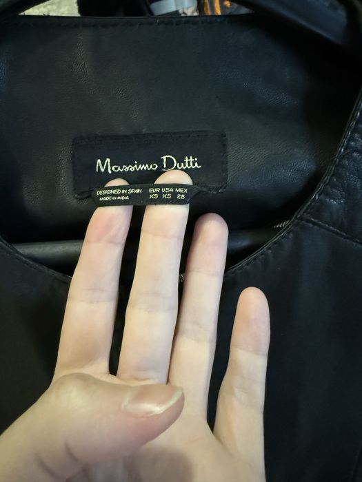 Шкіряна куртка Massimo Dutti  xs оригінал натуральна шкіра