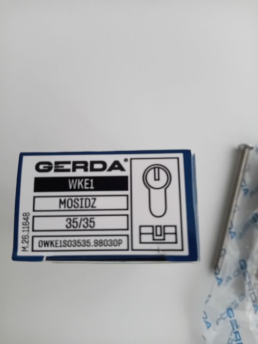 Wkładka drzwiowa GERDA WK E1 35/35 MOSIĄDZ