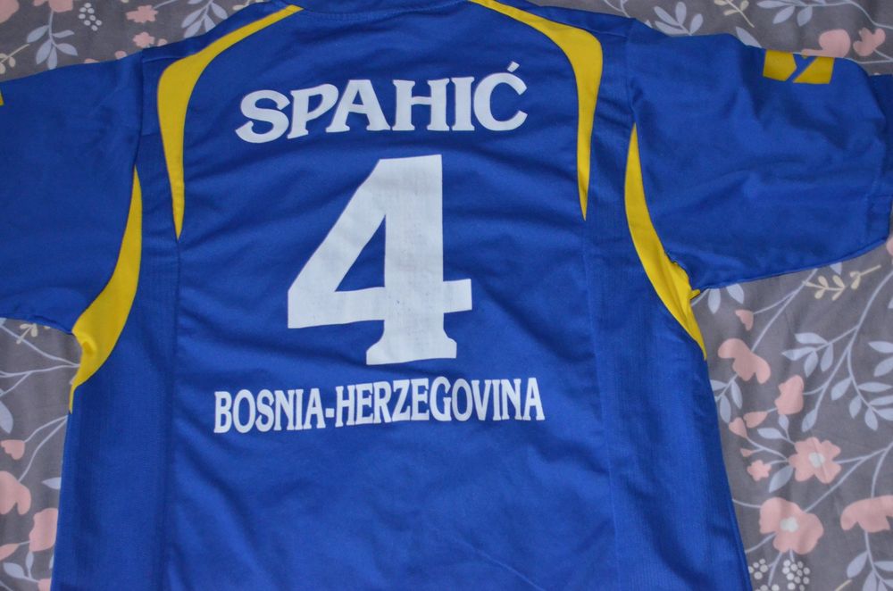 Вінтажна футбольна футболка BOSNIA-HERZEGOVINA  SPAHIĆ