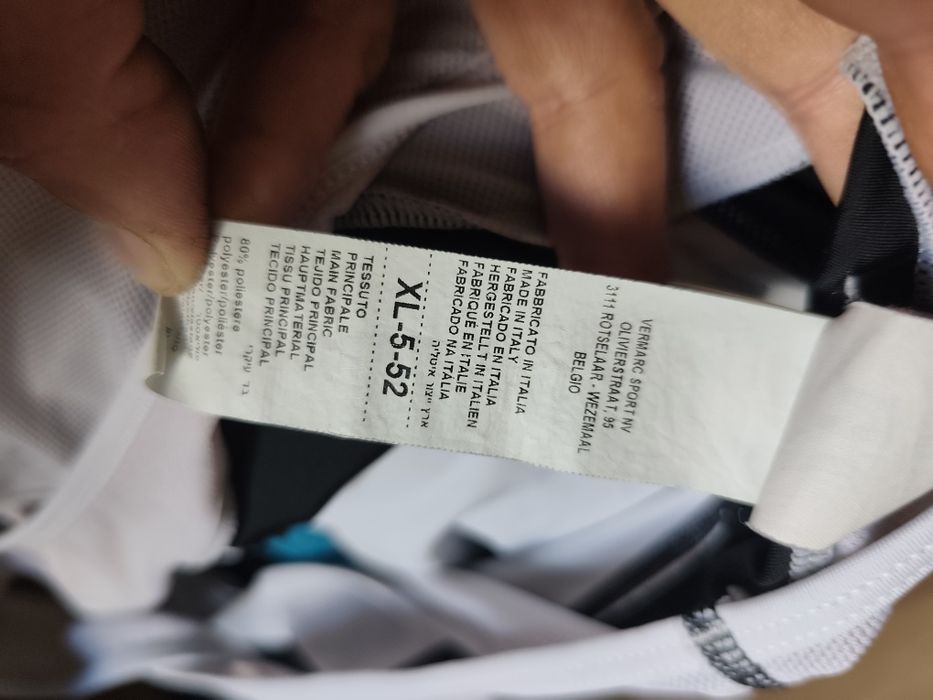 Komplet kolarski firmy Wermarc. Męski. XL