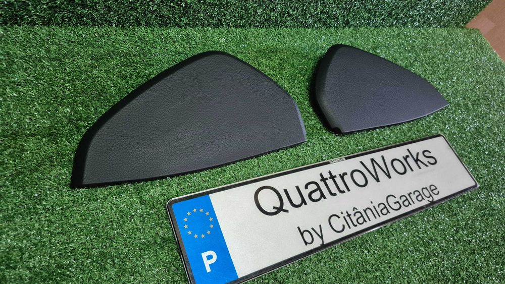 Tampas Laterais Tablier Pretas Originais Audi A4 B6 B7 8E - Excelente Estado