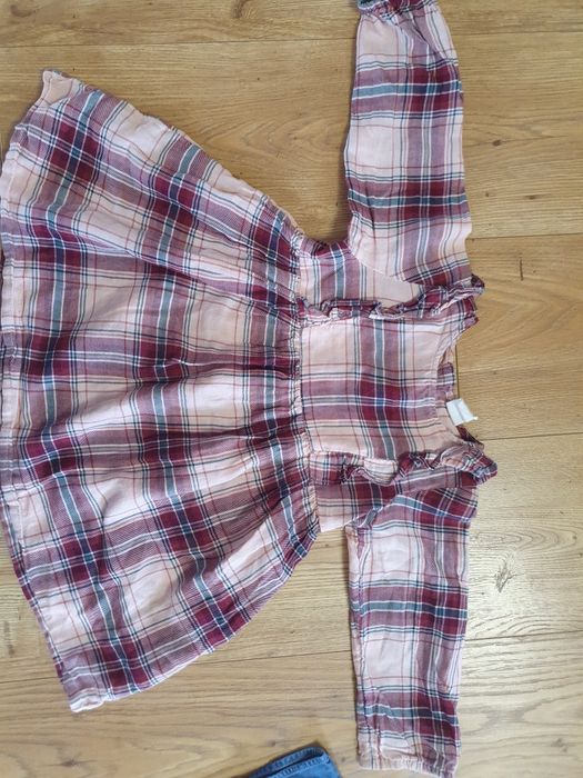 Dwie sukienki Lupiu oraz H&M rozm 86
