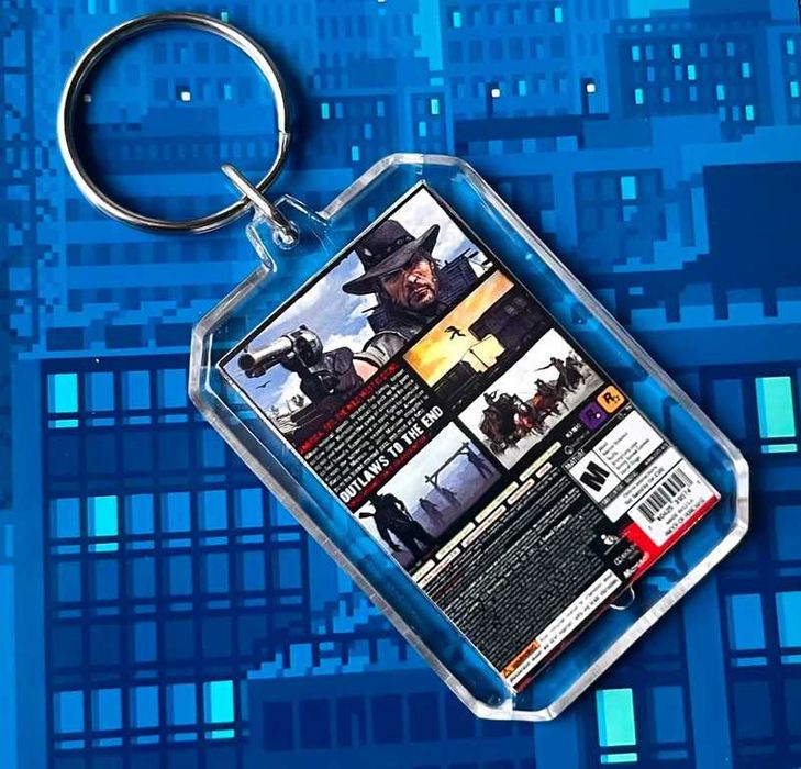 Brelok Red Dead Redemption - mini okładka gry Xbox 360