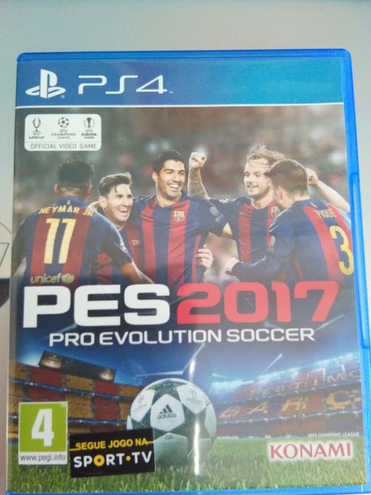Jogo PES 2017 PS4
