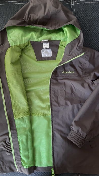 DECATHLON QUECHUA kurtka wiatrówka dla chłopca rozm. 134/145