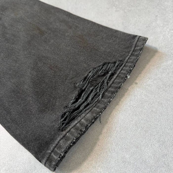 Джинсы слим ERD серые рваные клеш enfants riches deprimes flared jeans