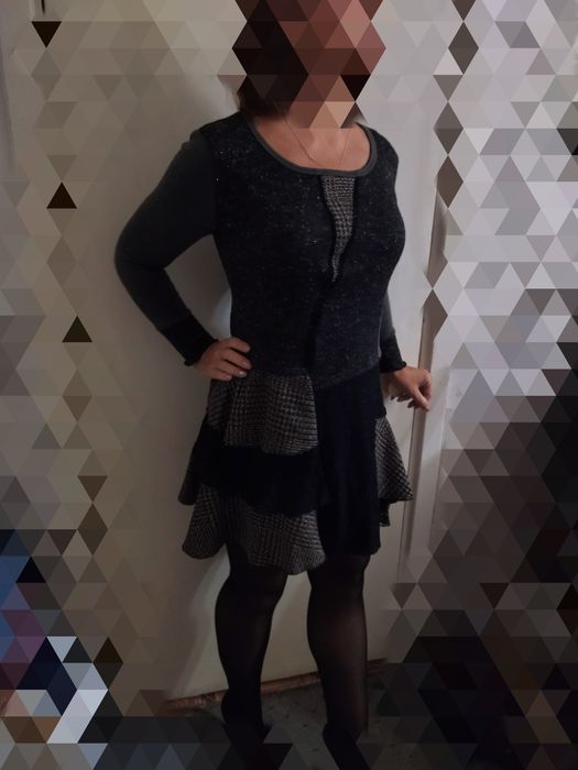 Плаття тепле Нове платье з біркою  орегинальное р.12