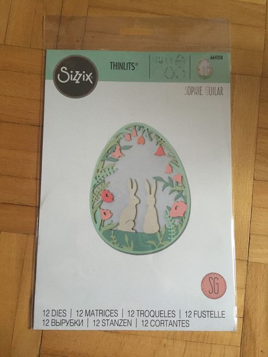 Wykrojnik Sizzix thinlits Layered Spring