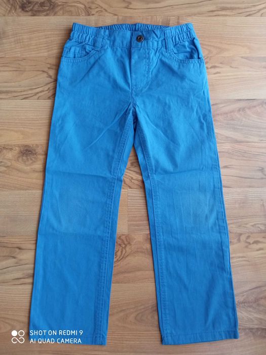 Długie spodnie bawełniane r. 116