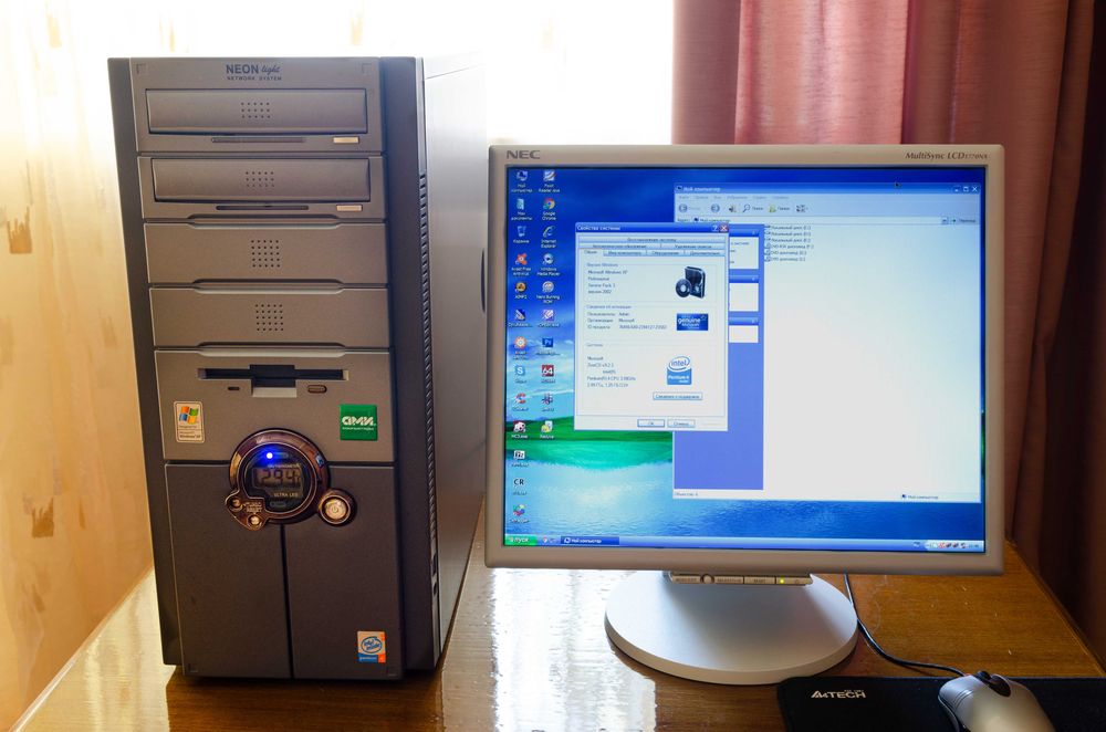 Монитор 17" NEC MultiSync LCD 1770NX. Состояние 5+