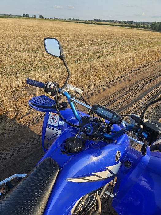 Yamaha Raptor 660R Homologacja
