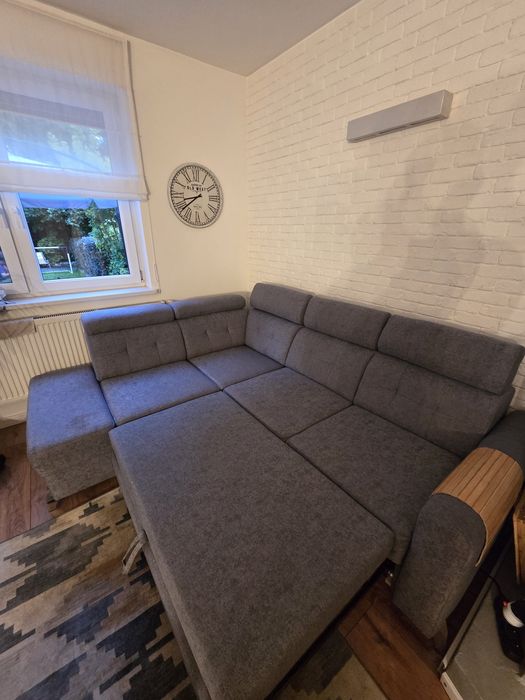 Narożnik z funkcją spania tanio, okazja