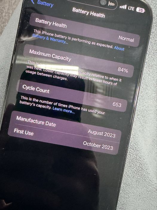 Iphone 15 pro max 256 gb