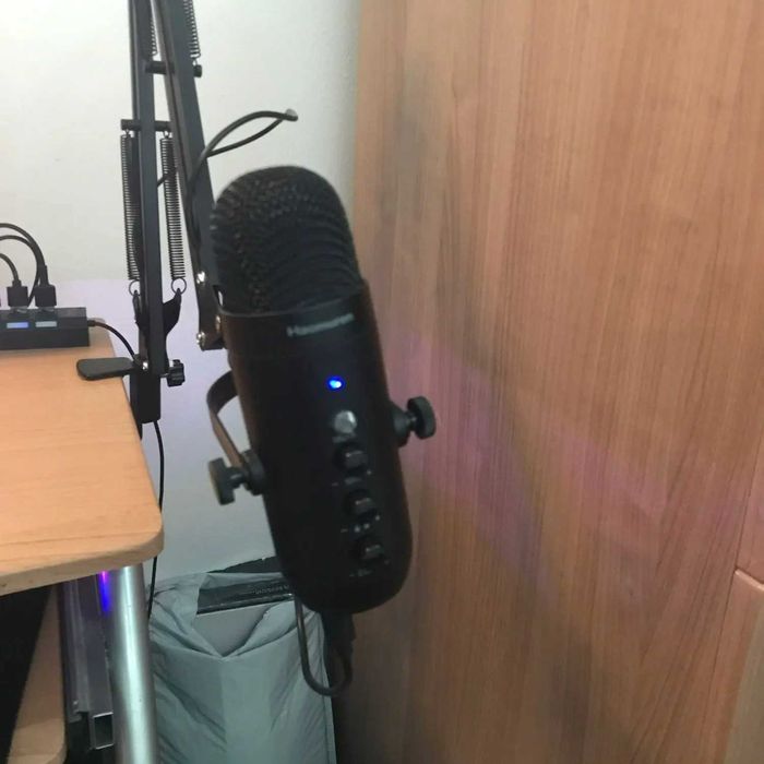 Студійний USB - мікрофон для стрімінгу та подкастів микрофон Haomuren