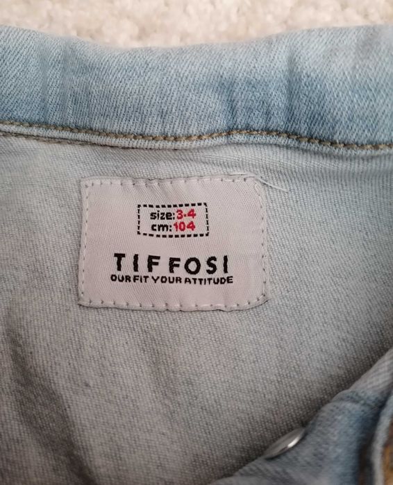 Blusão de ganga Tiffosi