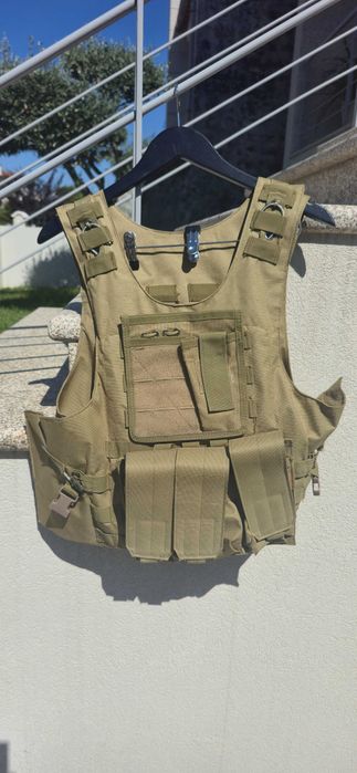 Colete airsoft como novo