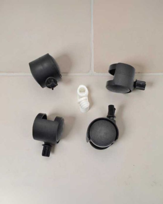 Біла кутова поличка для ванни 4 яруси 85х28х22см на колесах