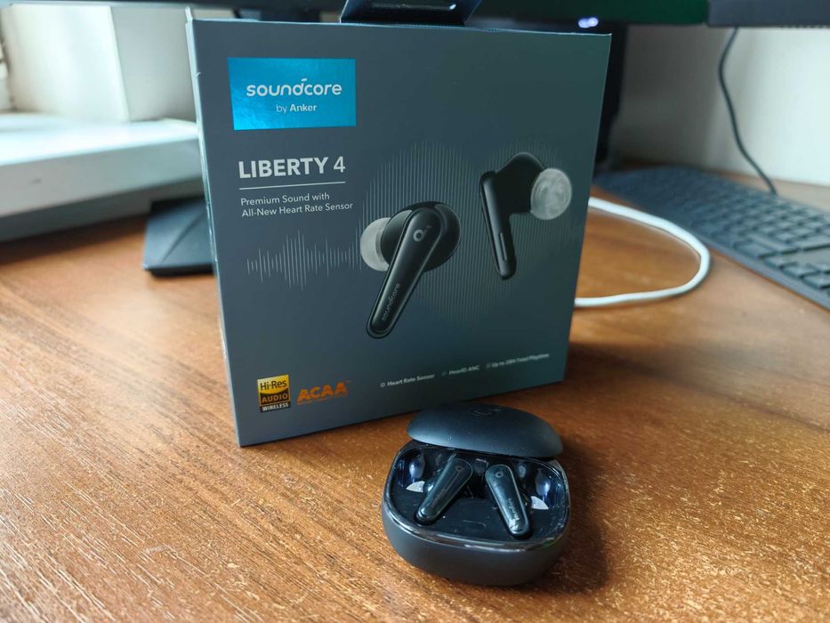 Навушники Anker SoundCore Liberty 4 Midnight Black Б/У