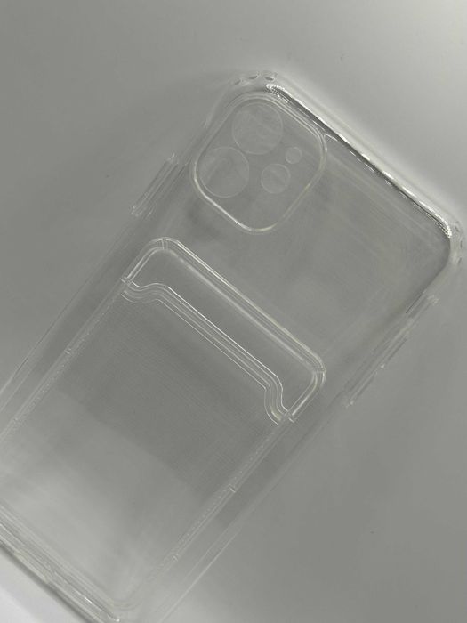 Iphone 11 Etui Case Przeźroczysta z kieszonką kod 2498