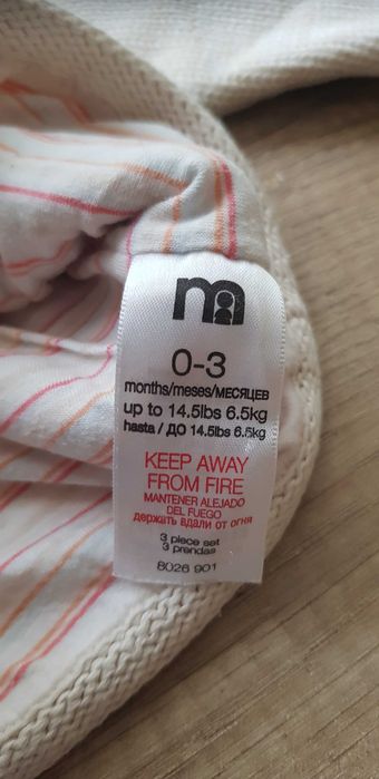 Dzianinowa bluza 0-3m-ce