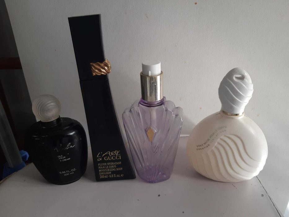 Frascos de perfume/boiões creme vazios para coleção