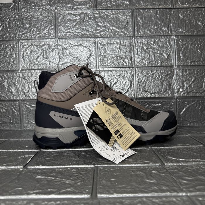 Чоловічі кросівки Salomon X ULTRA 5 MID GTX Iron Dark 478548