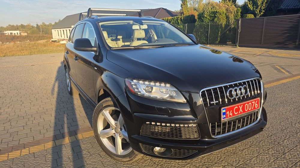 Audi Q7 3.0TDI S-LINE 2015р 129 тис.км.