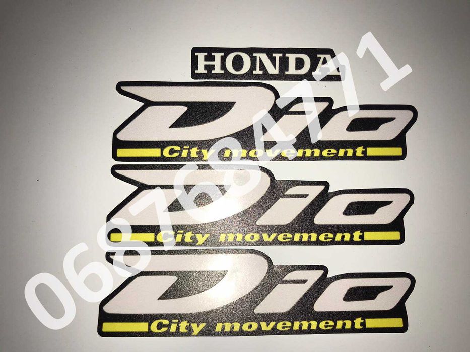 Наклейки Хонда Дио Honda Dio ,Lead,Takt