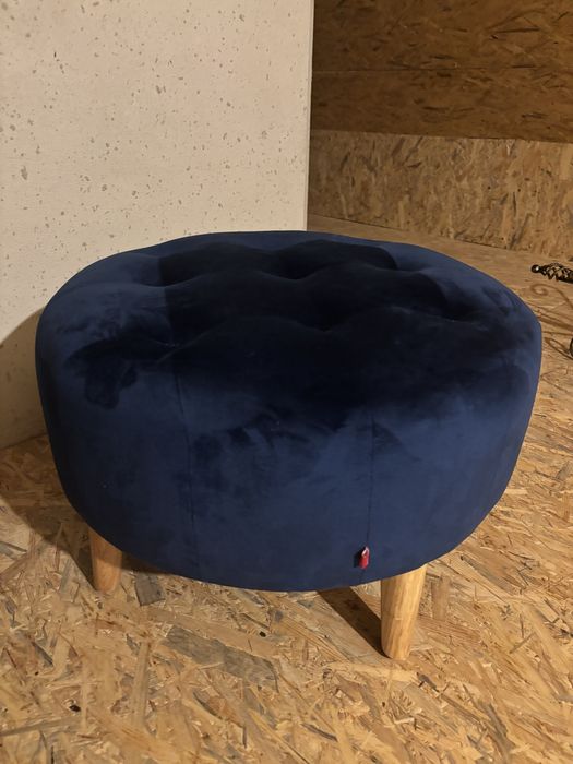 Home&you puf siedzisko  jak nowy granatowy
