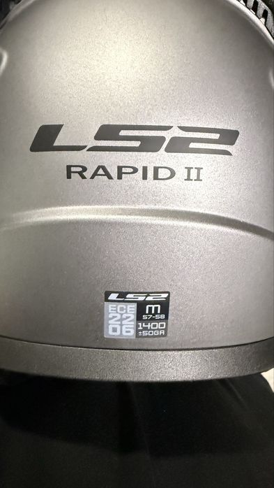 Kask LS2 Rapid II ECE 22.06, jak nowy