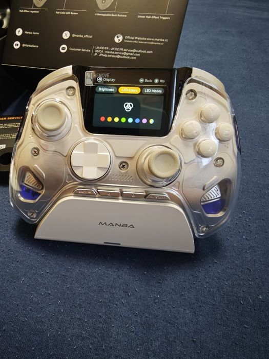 Pad joystick panel  LED Interaktywny efekt halla  gamingstacja