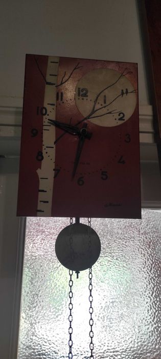 Часы маяк берёзка с маятником